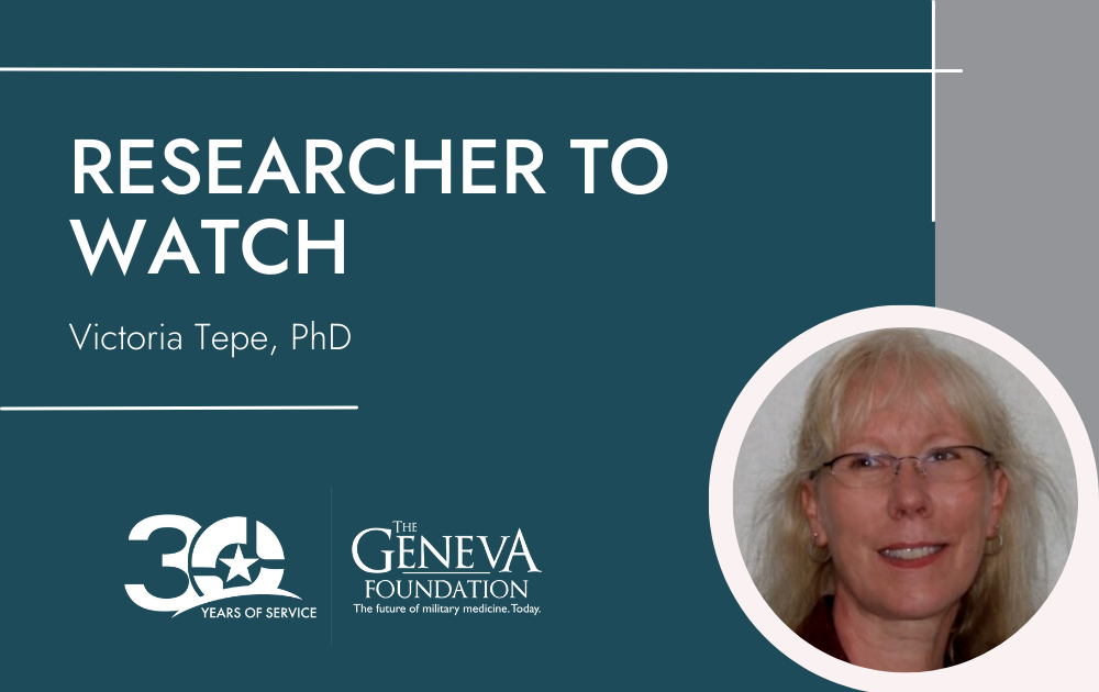 Researcher to watch Victoria Tepe